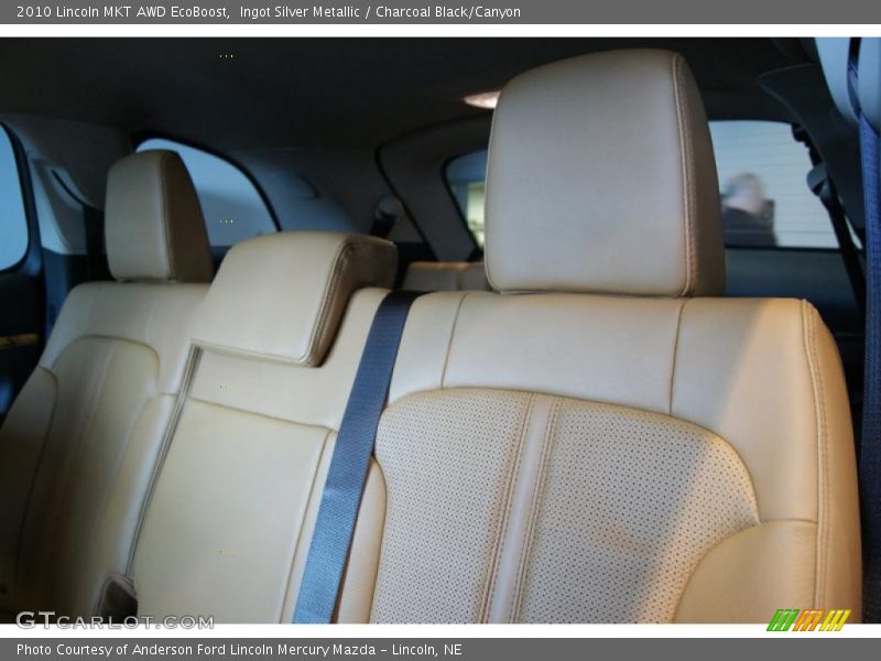 Ingot Silver Metallic / Charcoal Black/Canyon 2010 Lincoln MKT AWD EcoBoost