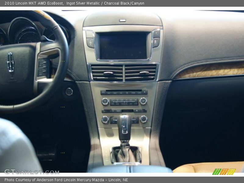 Ingot Silver Metallic / Charcoal Black/Canyon 2010 Lincoln MKT AWD EcoBoost