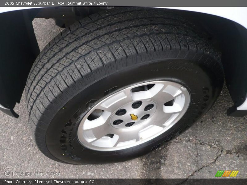 Summit White / Ebony 2009 Chevrolet Suburban LT 4x4