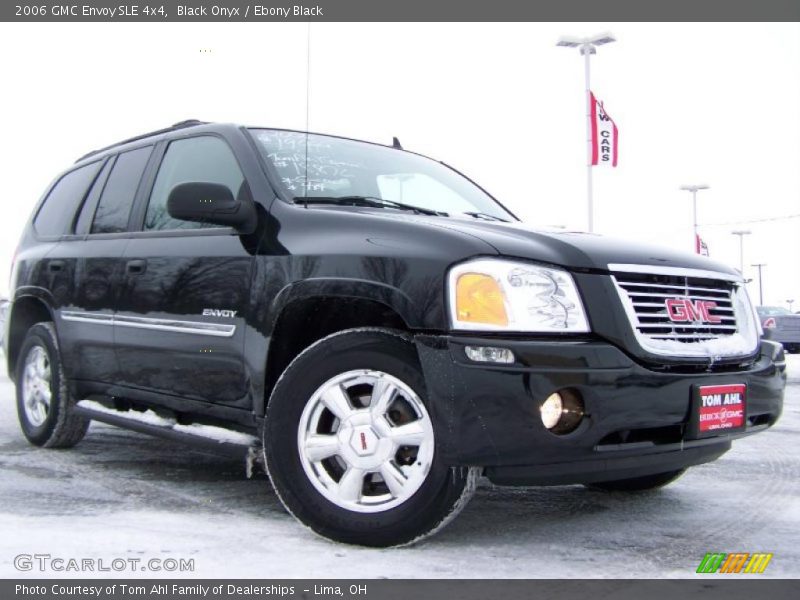 Black Onyx / Ebony Black 2006 GMC Envoy SLE 4x4