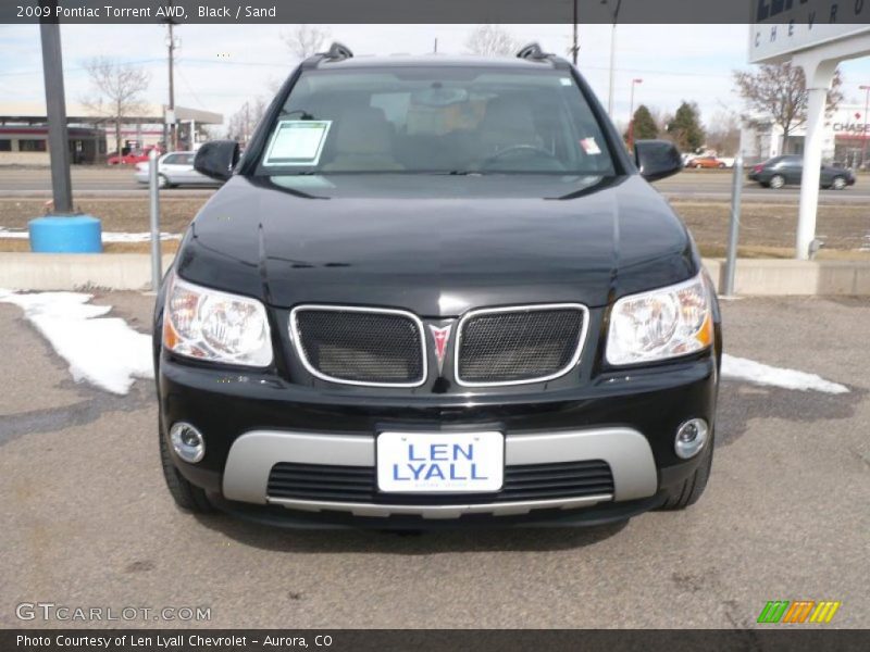 Black / Sand 2009 Pontiac Torrent AWD