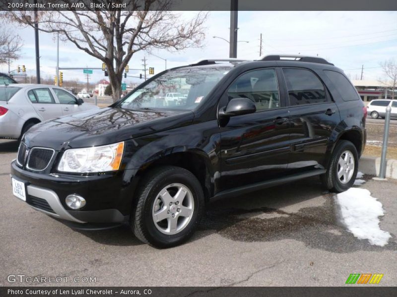 Black / Sand 2009 Pontiac Torrent AWD