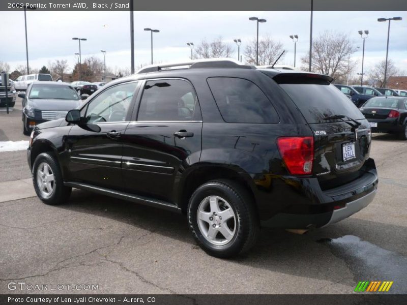 Black / Sand 2009 Pontiac Torrent AWD