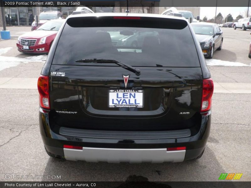 Black / Sand 2009 Pontiac Torrent AWD