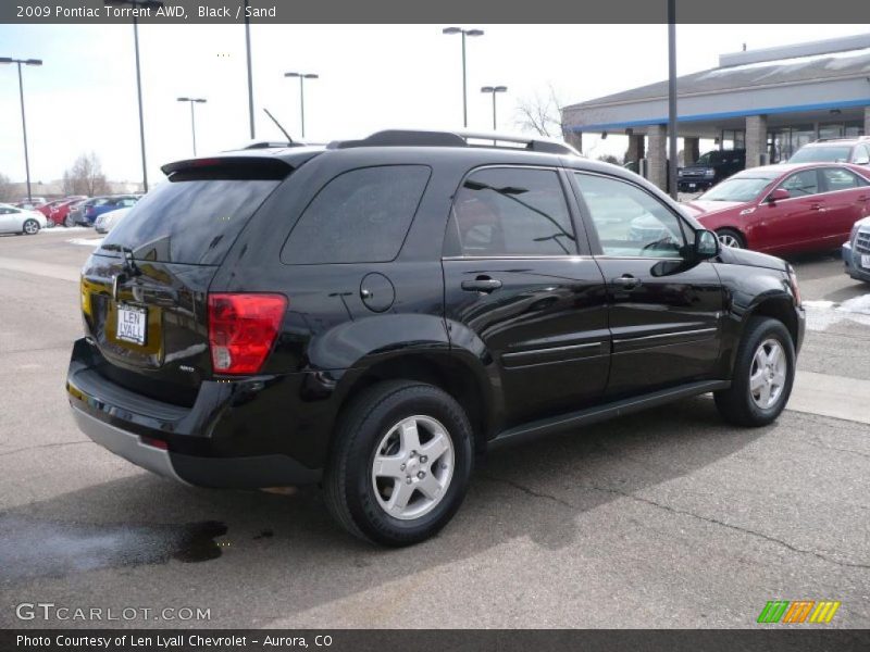 Black / Sand 2009 Pontiac Torrent AWD