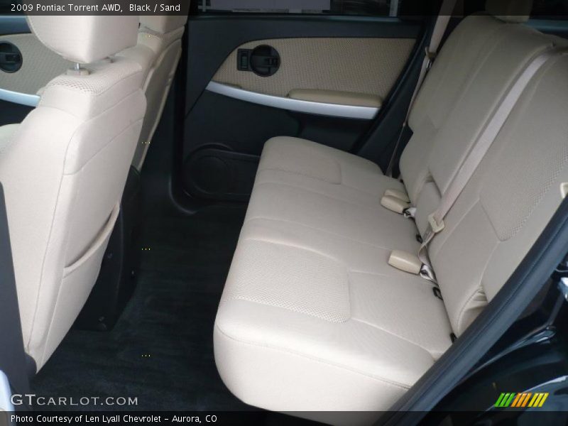 Black / Sand 2009 Pontiac Torrent AWD