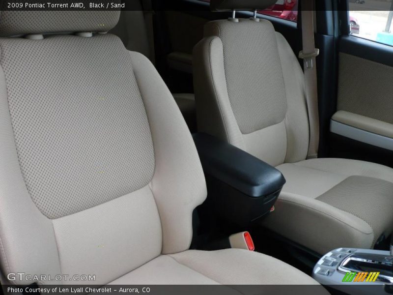 Black / Sand 2009 Pontiac Torrent AWD
