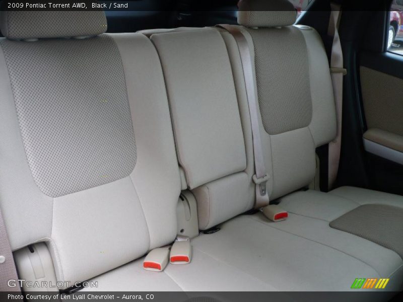 Black / Sand 2009 Pontiac Torrent AWD