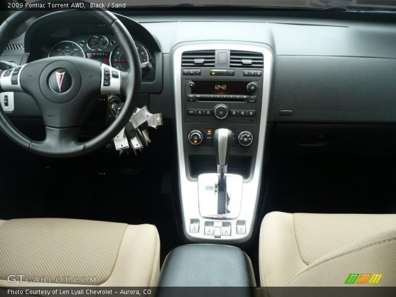 Black / Sand 2009 Pontiac Torrent AWD