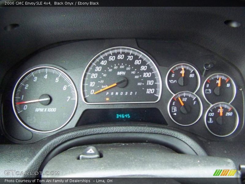 Black Onyx / Ebony Black 2006 GMC Envoy SLE 4x4
