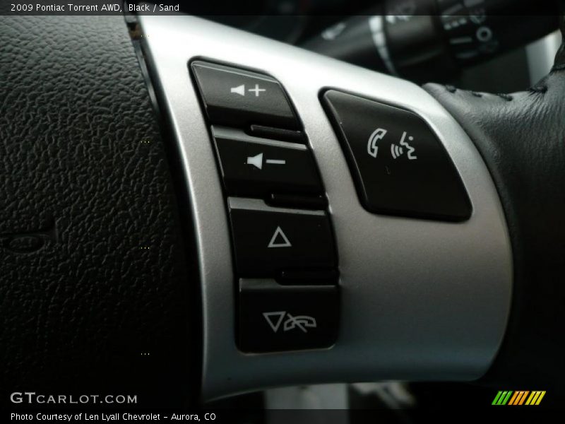 Black / Sand 2009 Pontiac Torrent AWD