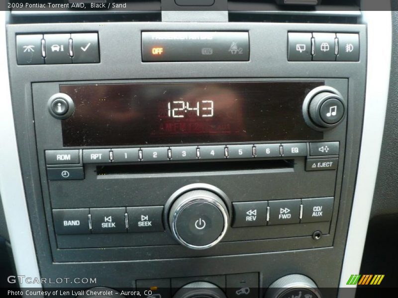 Black / Sand 2009 Pontiac Torrent AWD