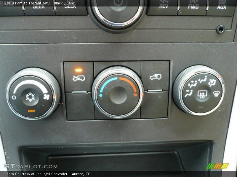 Black / Sand 2009 Pontiac Torrent AWD