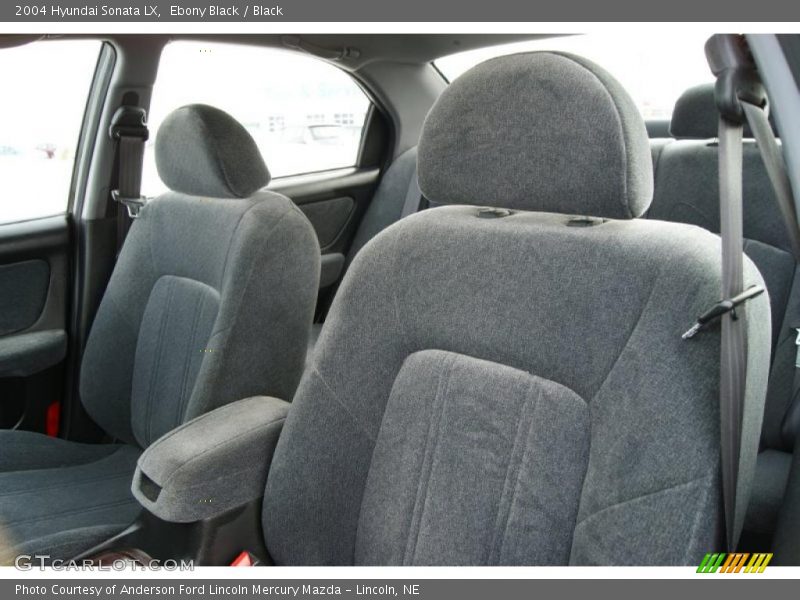 Ebony Black / Black 2004 Hyundai Sonata LX
