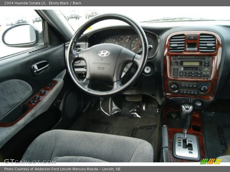 Ebony Black / Black 2004 Hyundai Sonata LX