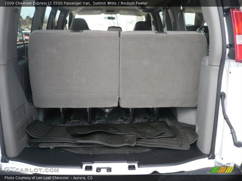 Summit White / Medium Pewter 2009 Chevrolet Express LS 3500 Passenger Van