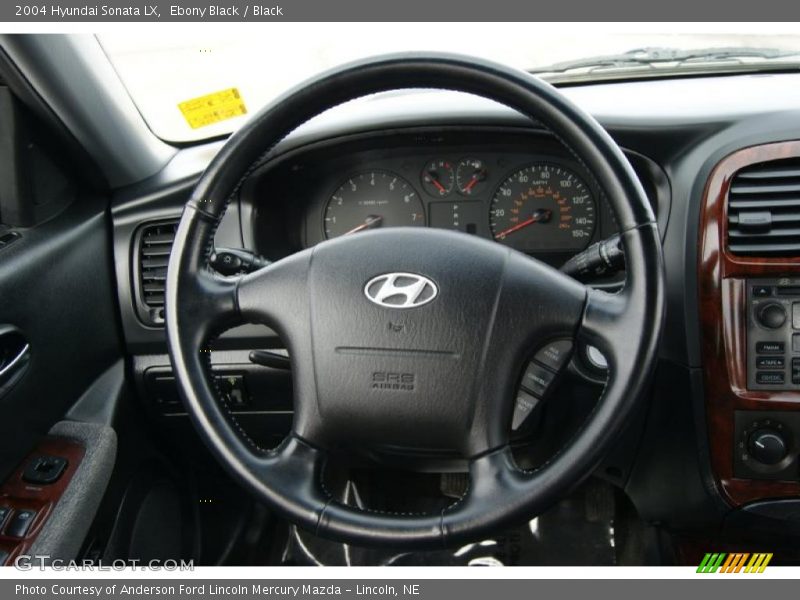 Ebony Black / Black 2004 Hyundai Sonata LX