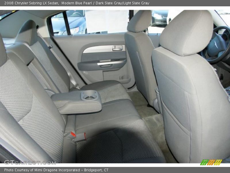 Modern Blue Pearl / Dark Slate Gray/Light Slate Gray 2008 Chrysler Sebring LX Sedan
