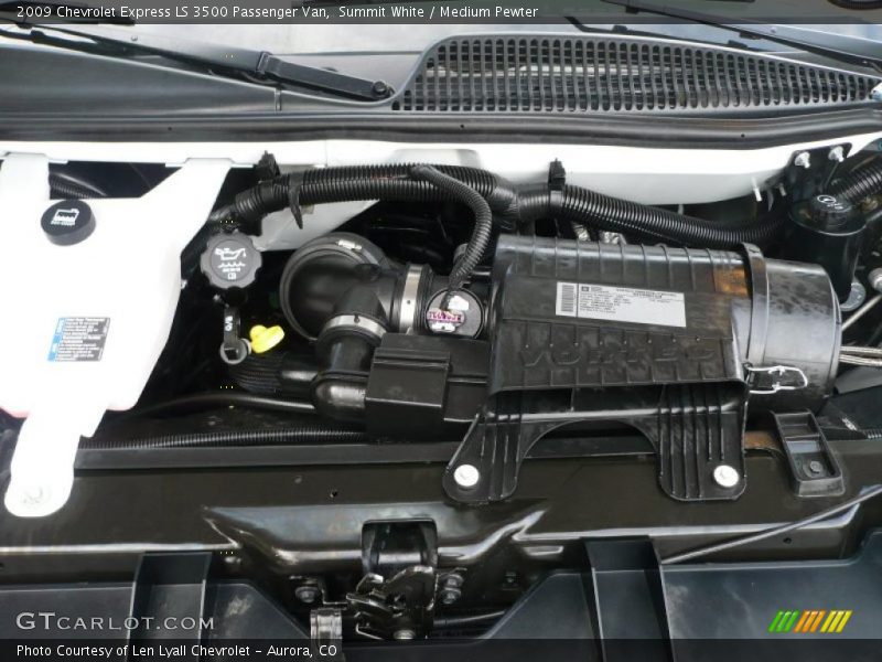 Summit White / Medium Pewter 2009 Chevrolet Express LS 3500 Passenger Van