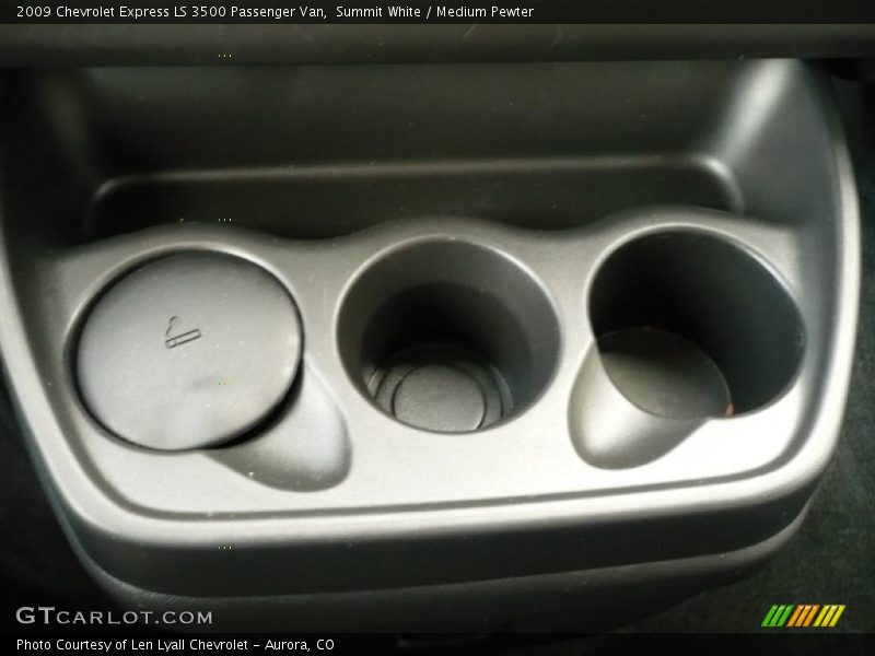 Summit White / Medium Pewter 2009 Chevrolet Express LS 3500 Passenger Van