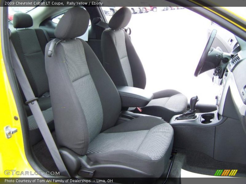 Rally Yellow / Ebony 2009 Chevrolet Cobalt LT Coupe