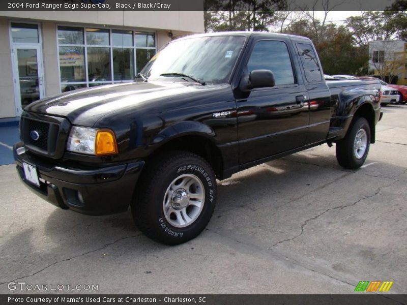 Black / Black/Gray 2004 Ford Ranger Edge SuperCab