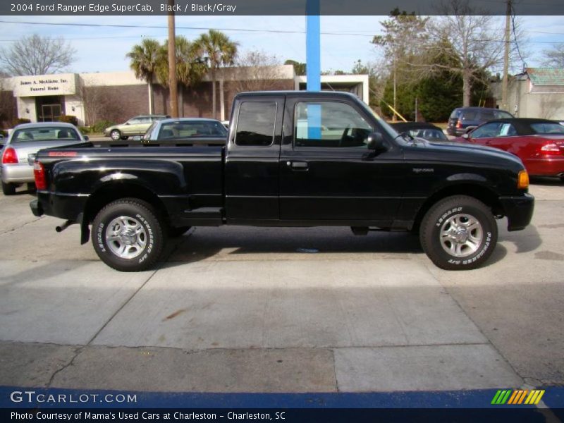 Black / Black/Gray 2004 Ford Ranger Edge SuperCab