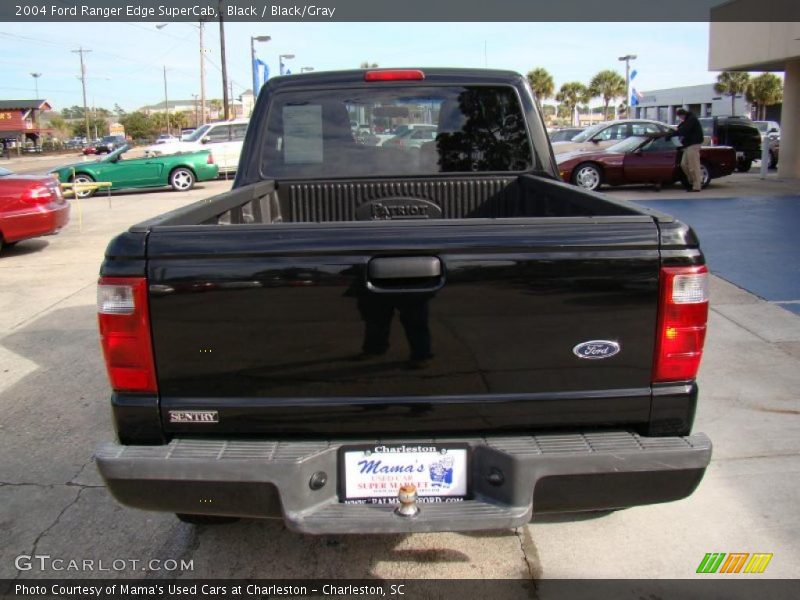 Black / Black/Gray 2004 Ford Ranger Edge SuperCab