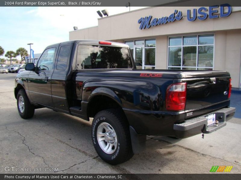 Black / Black/Gray 2004 Ford Ranger Edge SuperCab