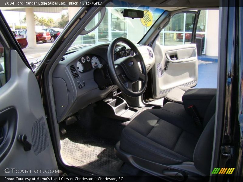 Black / Black/Gray 2004 Ford Ranger Edge SuperCab