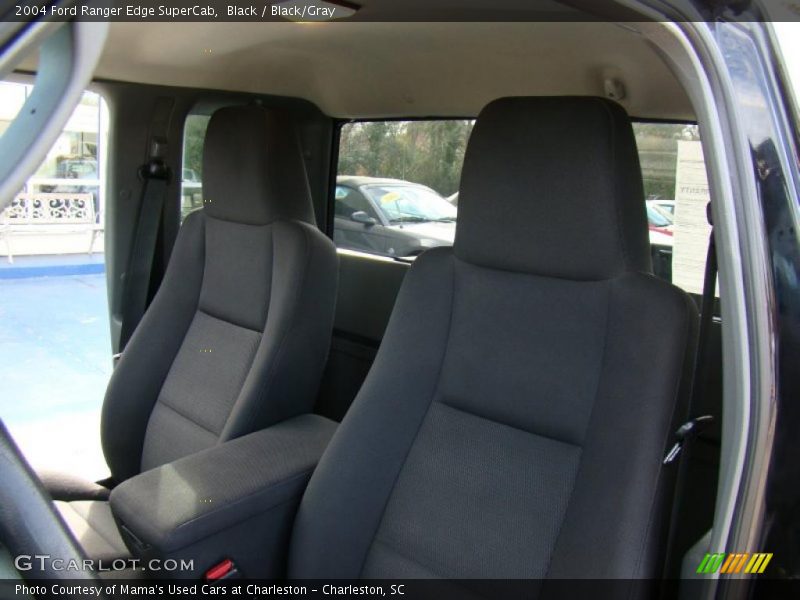 Black / Black/Gray 2004 Ford Ranger Edge SuperCab