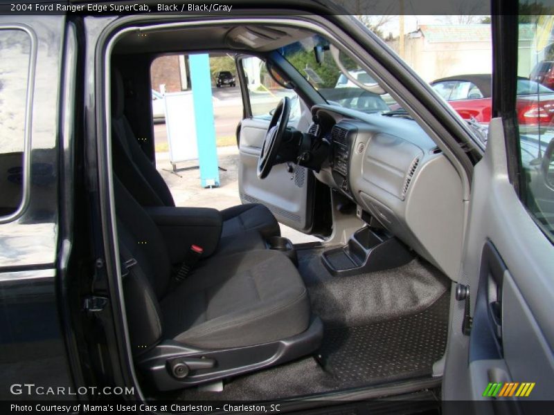 Black / Black/Gray 2004 Ford Ranger Edge SuperCab