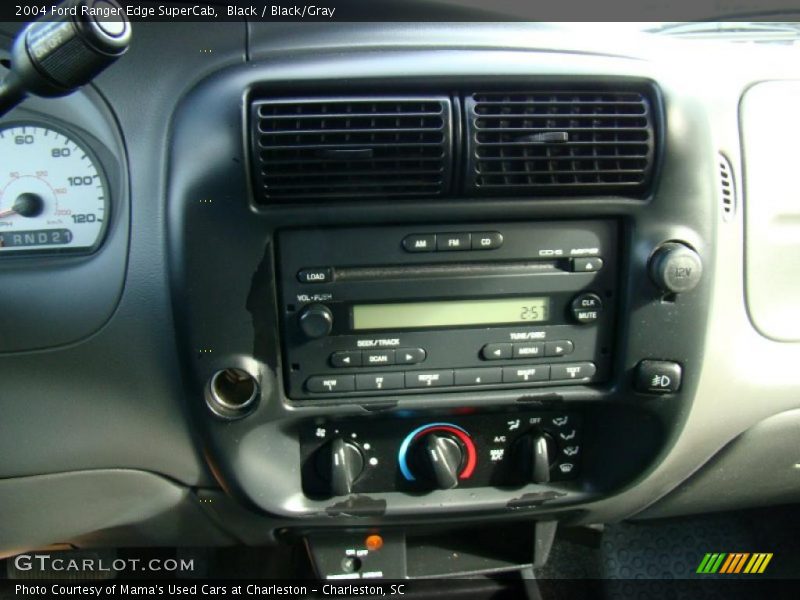 Black / Black/Gray 2004 Ford Ranger Edge SuperCab