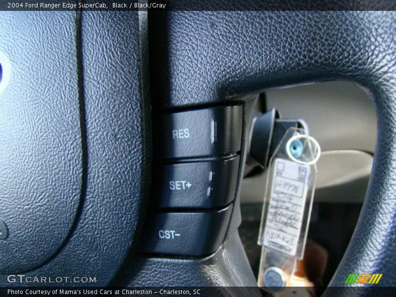 Black / Black/Gray 2004 Ford Ranger Edge SuperCab