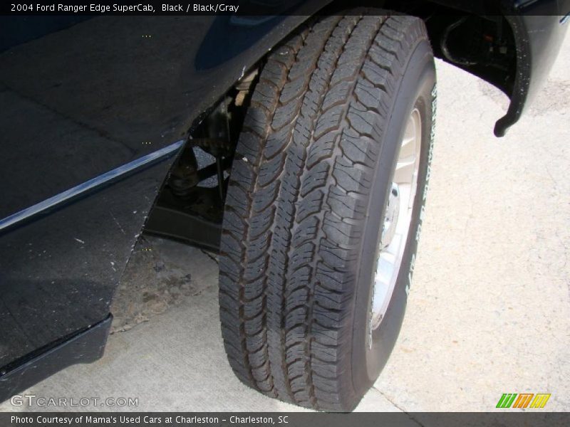 Black / Black/Gray 2004 Ford Ranger Edge SuperCab