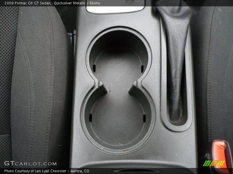 Quicksilver Metallic / Ebony 2009 Pontiac G6 GT Sedan