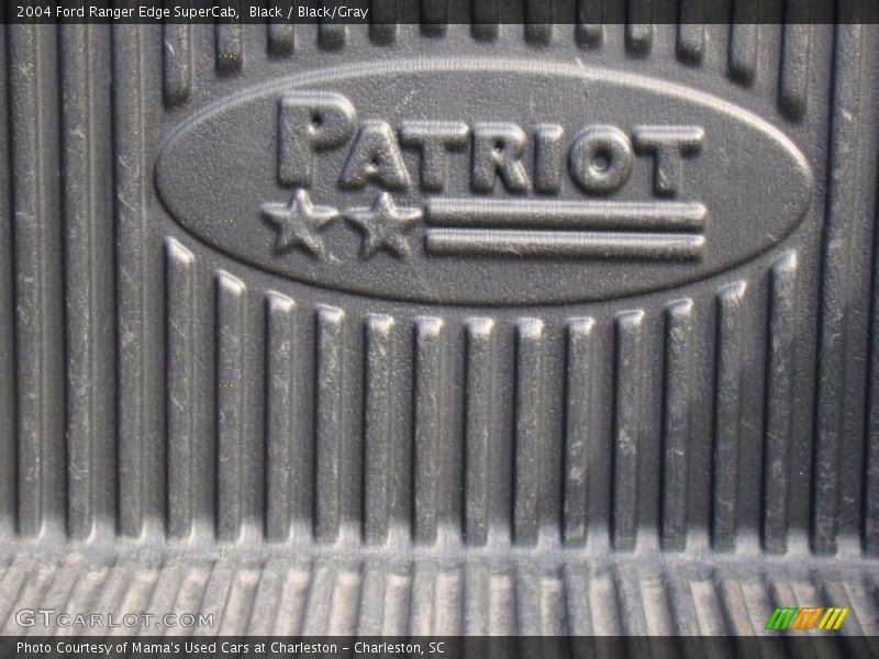Black / Black/Gray 2004 Ford Ranger Edge SuperCab
