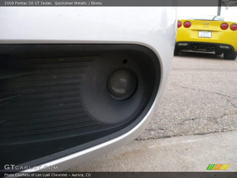 Quicksilver Metallic / Ebony 2009 Pontiac G6 GT Sedan