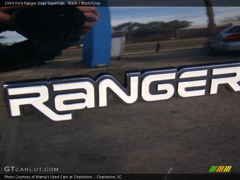 Black / Black/Gray 2004 Ford Ranger Edge SuperCab
