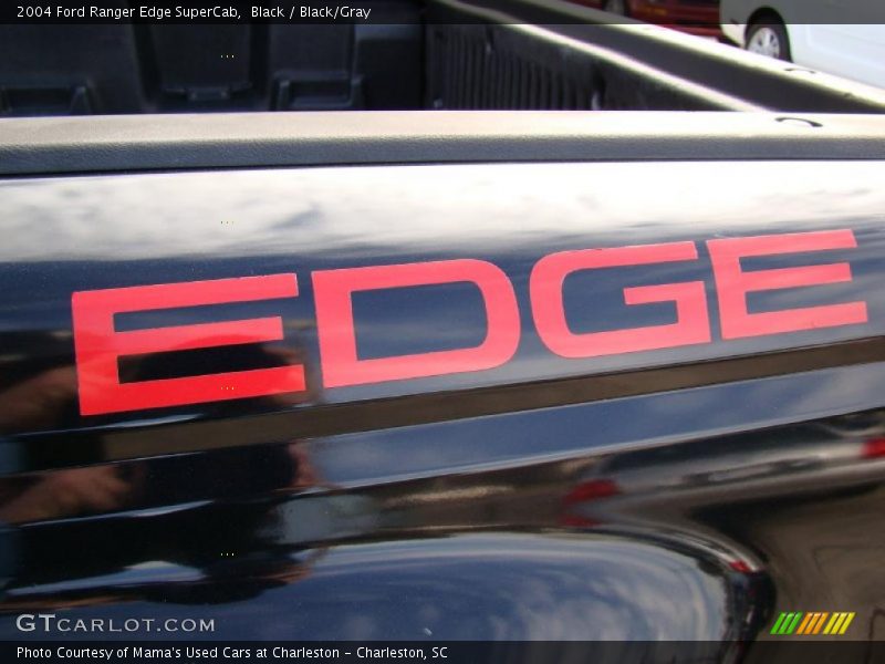Black / Black/Gray 2004 Ford Ranger Edge SuperCab