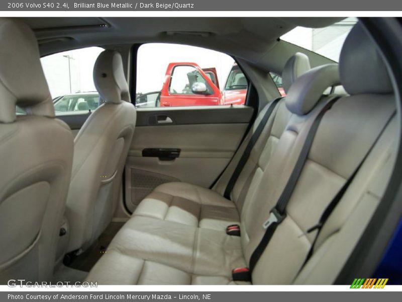Brilliant Blue Metallic / Dark Beige/Quartz 2006 Volvo S40 2.4i