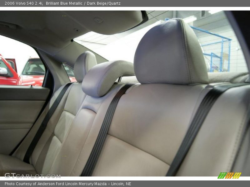 Brilliant Blue Metallic / Dark Beige/Quartz 2006 Volvo S40 2.4i