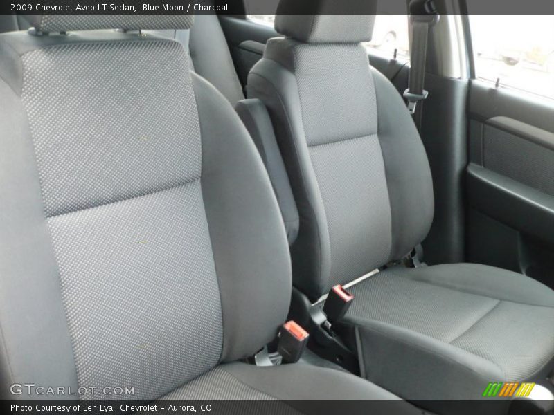 Blue Moon / Charcoal 2009 Chevrolet Aveo LT Sedan