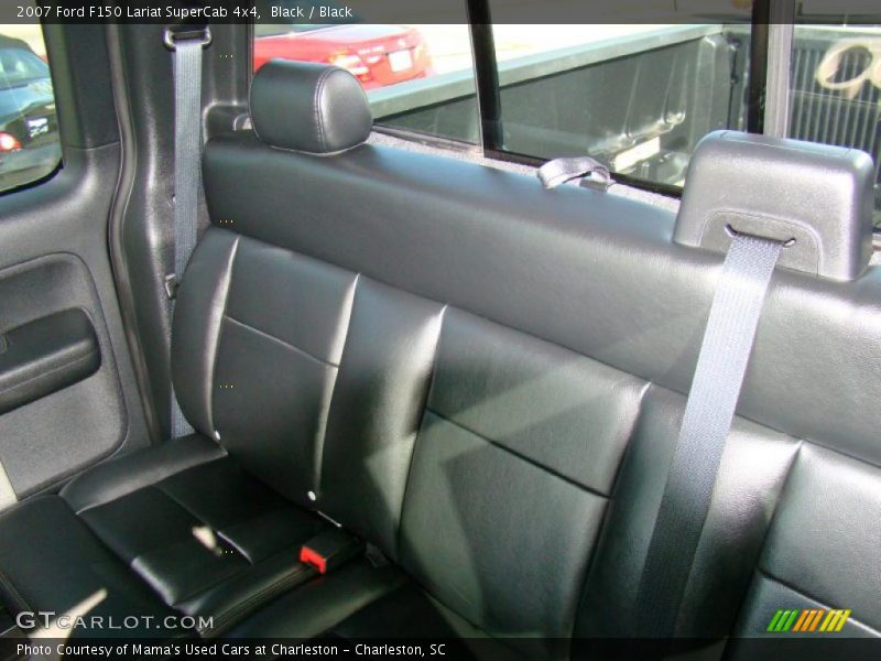 Black / Black 2007 Ford F150 Lariat SuperCab 4x4