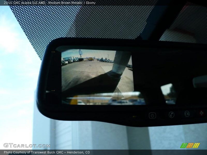 Medium Brown Metallic / Ebony 2010 GMC Acadia SLE AWD