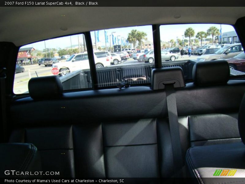 Black / Black 2007 Ford F150 Lariat SuperCab 4x4