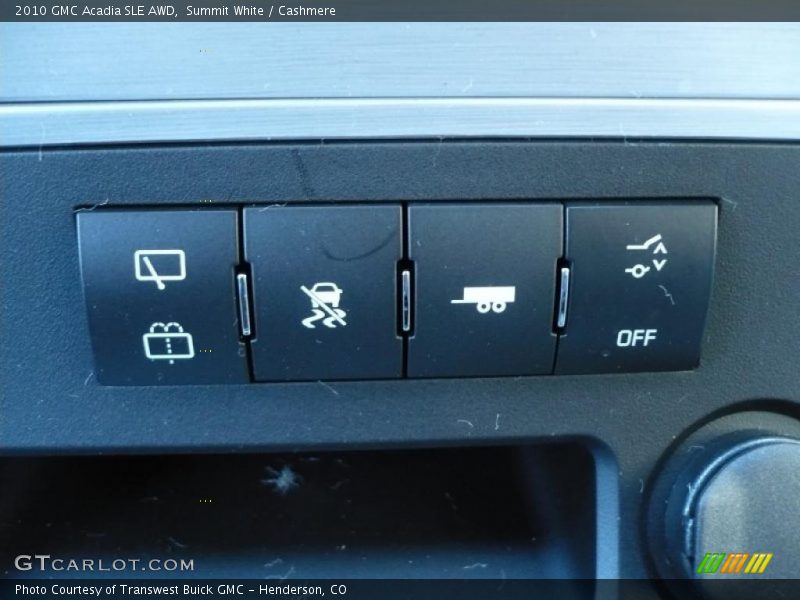 Summit White / Cashmere 2010 GMC Acadia SLE AWD
