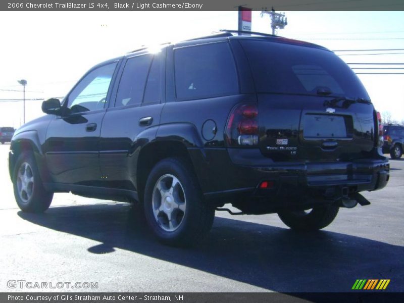 Black / Light Cashmere/Ebony 2006 Chevrolet TrailBlazer LS 4x4