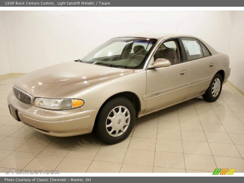 Light Sandrift Metallic / Taupe 1998 Buick Century Custom