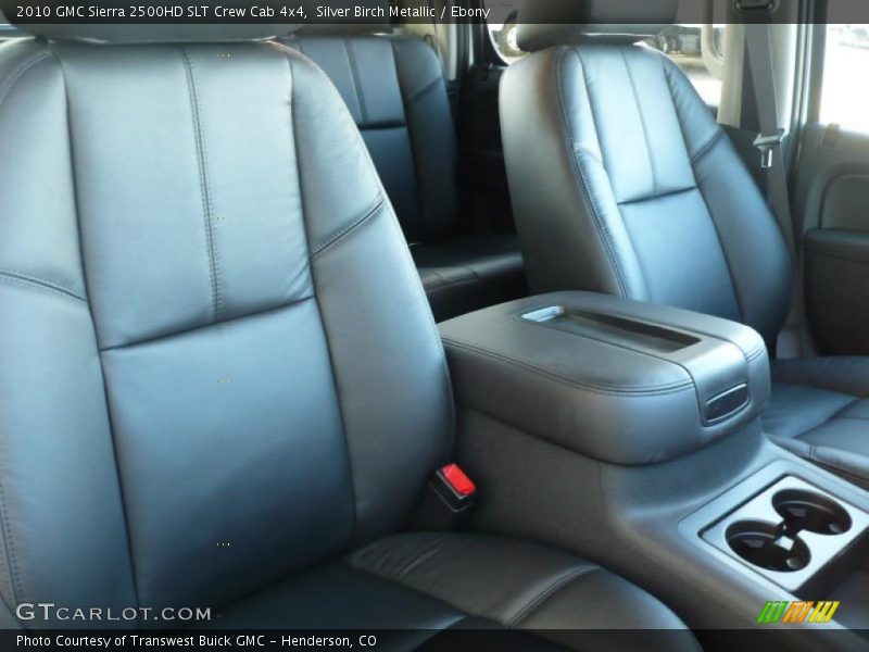 Silver Birch Metallic / Ebony 2010 GMC Sierra 2500HD SLT Crew Cab 4x4